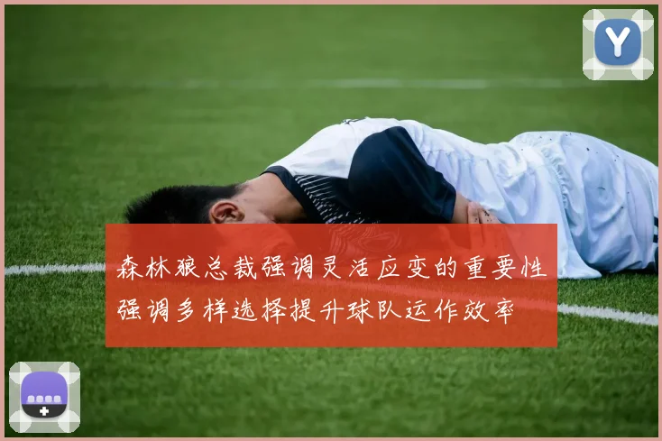 森林狼总裁强调灵活应变的重要性强调多样选择提升球队运作效率